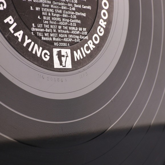 David Carroll Orchestra Waltzes, Wine & Candlelight 1955 Jazz LP Record MG 20086 - Picture 12 of 16